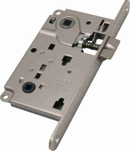 Замок дверной межкомнатный WC AGB (АГБ) B01013.50.06 хром защелка вверху без отв. планки